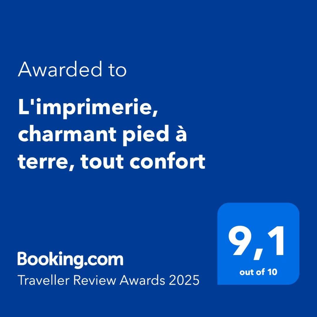 L'Imprimerie, Charmant Pied A Terre Independant 렌 외부 사진